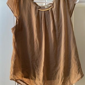 Brown blouse